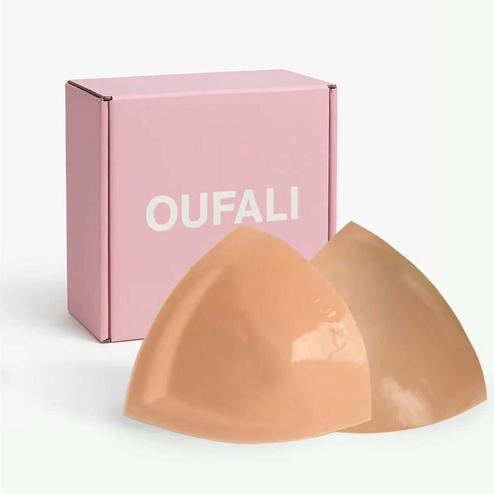 Oufali  Large Lift Inserts Sticky Bra Lightly Padded Adhesive Lifting. Reusable